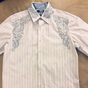 7 Diamonds Button Down Shirt - NEW XL